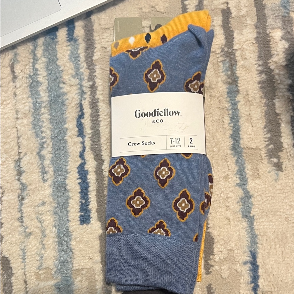Goodfellow & Co Floral Patterned Crew Socks